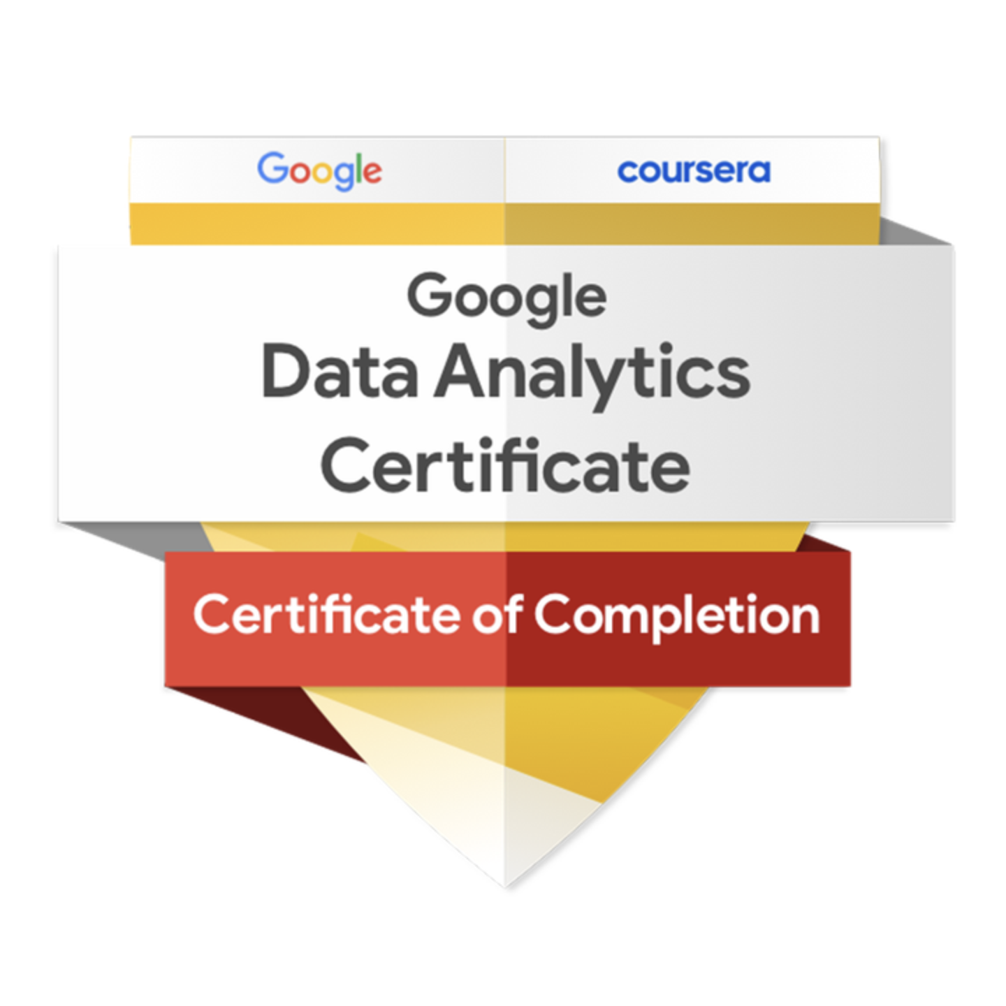 Google Data Analytics Professional Certificate of Completion